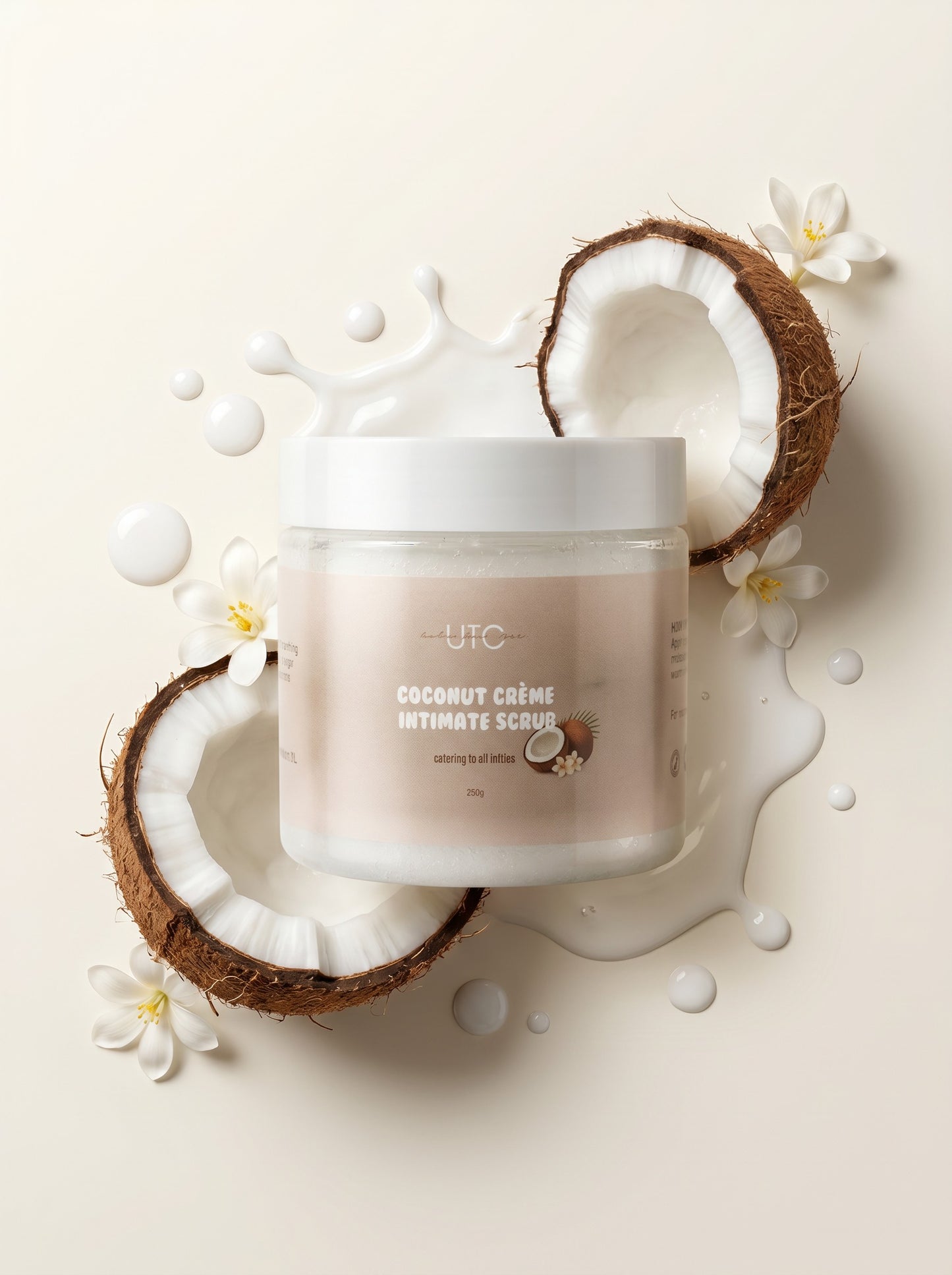 Coconut Crème Intimate Scrub
